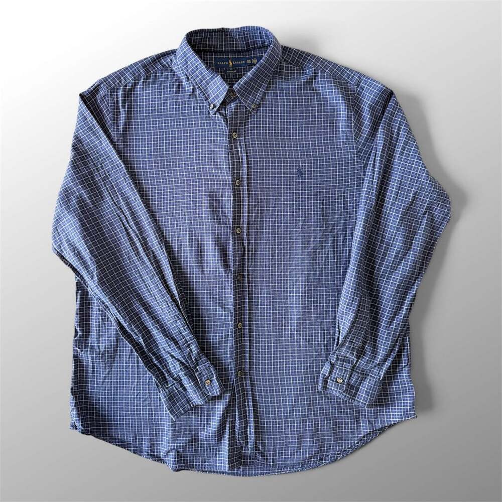 Ralph Lauren Classic Fit Plaid Shirt Size XXL